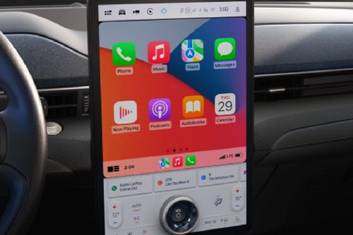 Mustang Mach-E touch screen