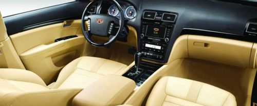 Dashboard View of Emgrand EC8