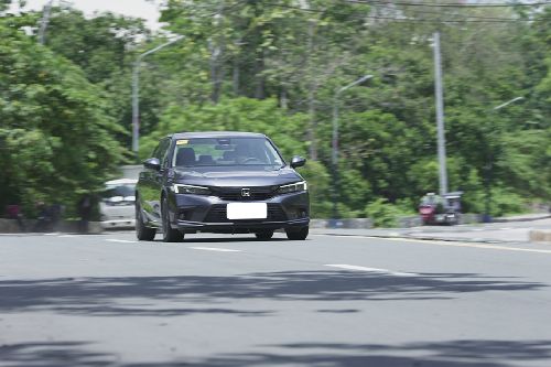 Front Angle Low View Honda Civic front angle low view