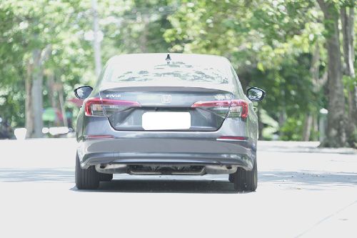 Honda Civic full rear view