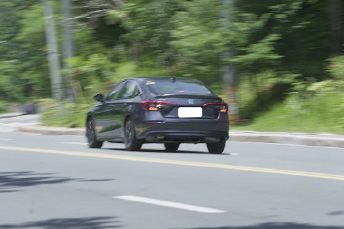 Honda Civic rear medium view