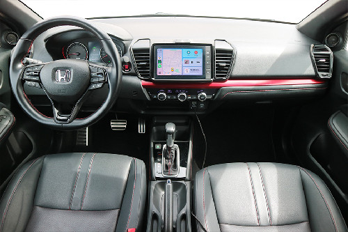 Honda City dashboard view