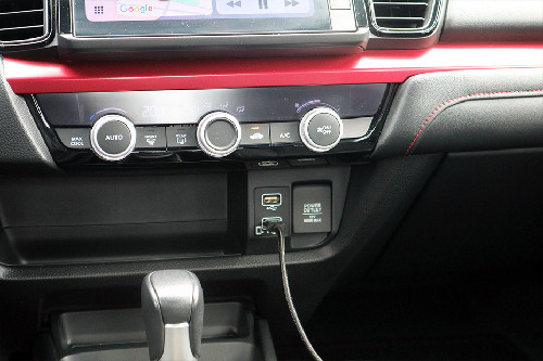 Honda City front ac controls