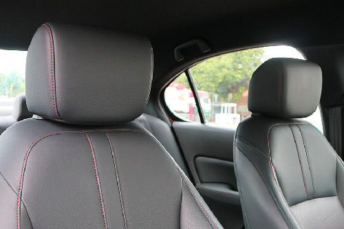 Honda City front seat headrest