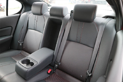 Honda City rear seats