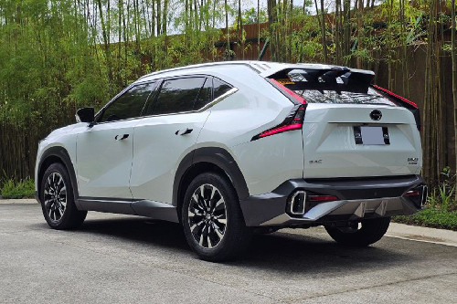 Rear Angle View GAC Emkoo Hybrid rear angle view