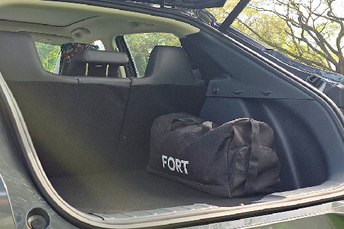 Changan UNI-T storage closer view