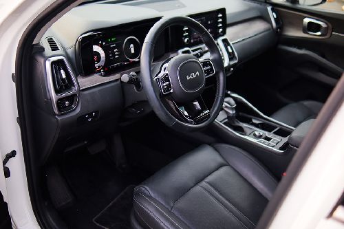 Kia EV6 dashboard view