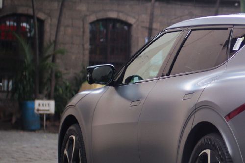 Kia EV6 drivers side mirror rear angle