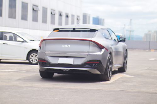 Kia EV6 rear angle view