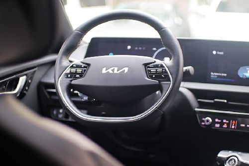 Kia EV6 steering wheel