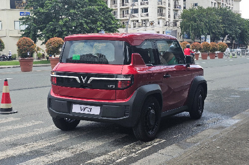 VinFast VF 3 rear angle view