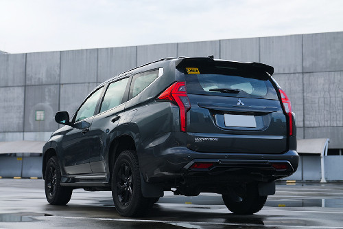 Mitsubishi Montero Sport rear angle view