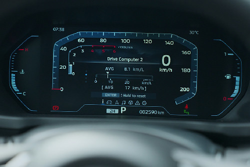 Mitsubishi Montero Sport tachometer