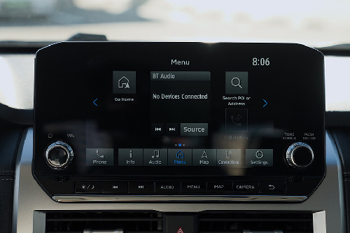 Mitsubishi Triton touch screen