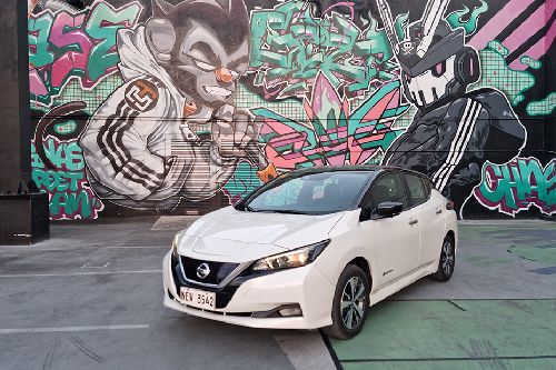 Nissan Leaf front side view