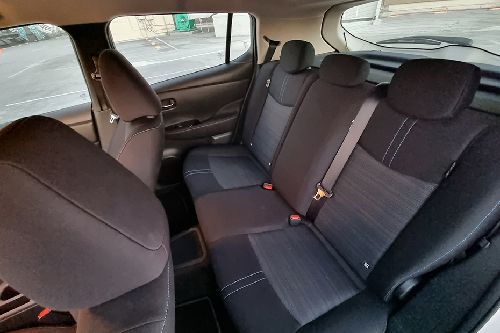 Nissan Leaf rear seats
