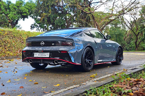 Nissan Z rear angle view
