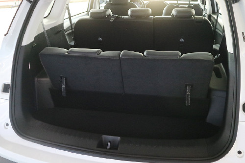 Chevrolet Captiva rear seats
