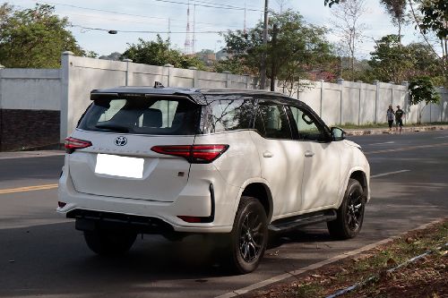 Rear Cross Side View Toyota Fortuner rear cross side view