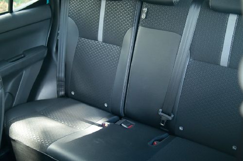 Toyota Raize rear seats
