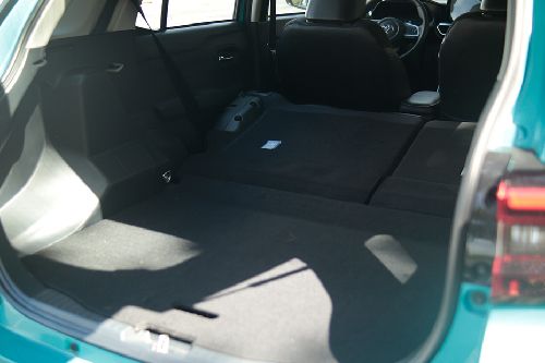 Toyota Raize storage closer view