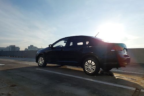 Volkswagen Santana rear cross view