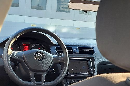 Volkswagen Santana steering wheel