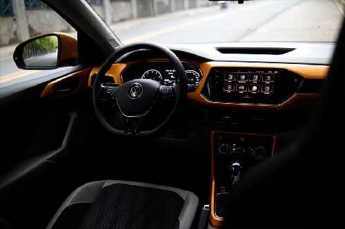 Volkswagen T-Cross dashboard view