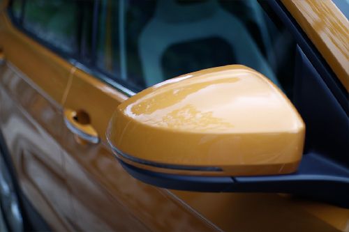 Volkswagen T-Cross drivers side mirror front angle