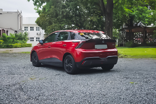 MG 4 EV rear angle view