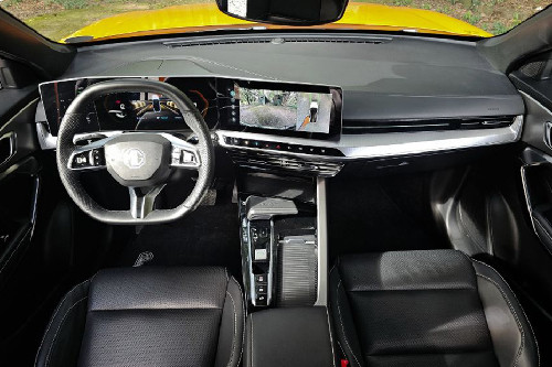 MG One dashboard view