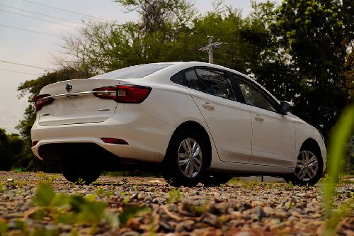 MG 5 rear low angle view