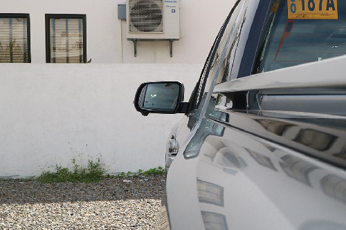 Ford Ranger drivers side mirror rear angle