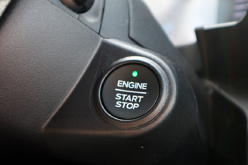Ford Ranger engine start stop button