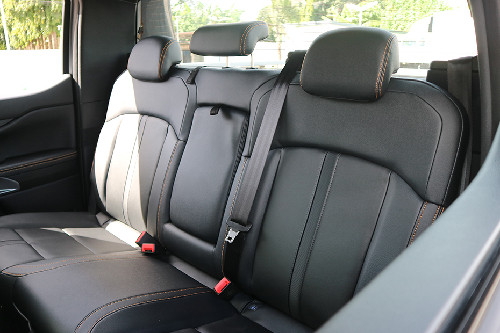 Ford Ranger rear seats