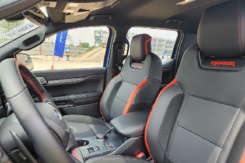 Ford Ranger Raptor front seats