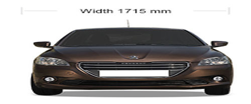Peugeot 301 Dimension Front View